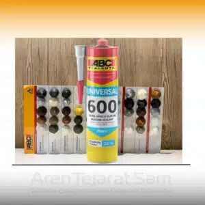 چسب سیلیکون اسیدی ای بی سی ABC مدل 600