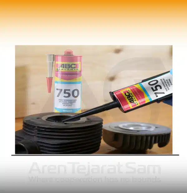 چسب سیلیکون واشرساز ای بی سی ABC مدل 750