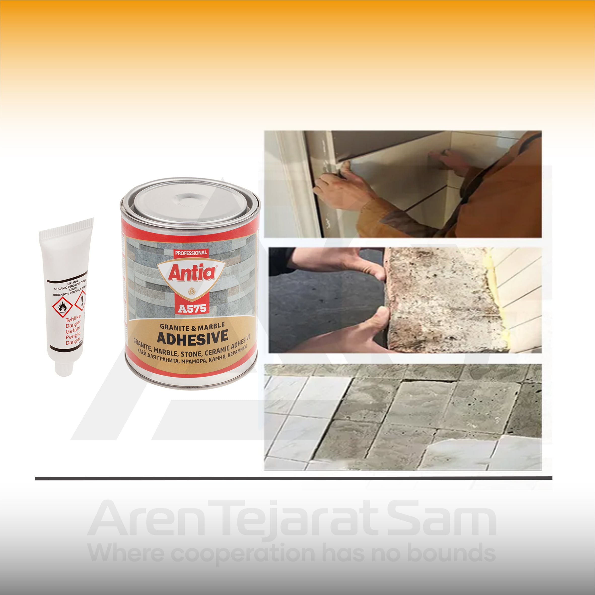 چسب سنگ دوجزئی آنتیا ANTIA