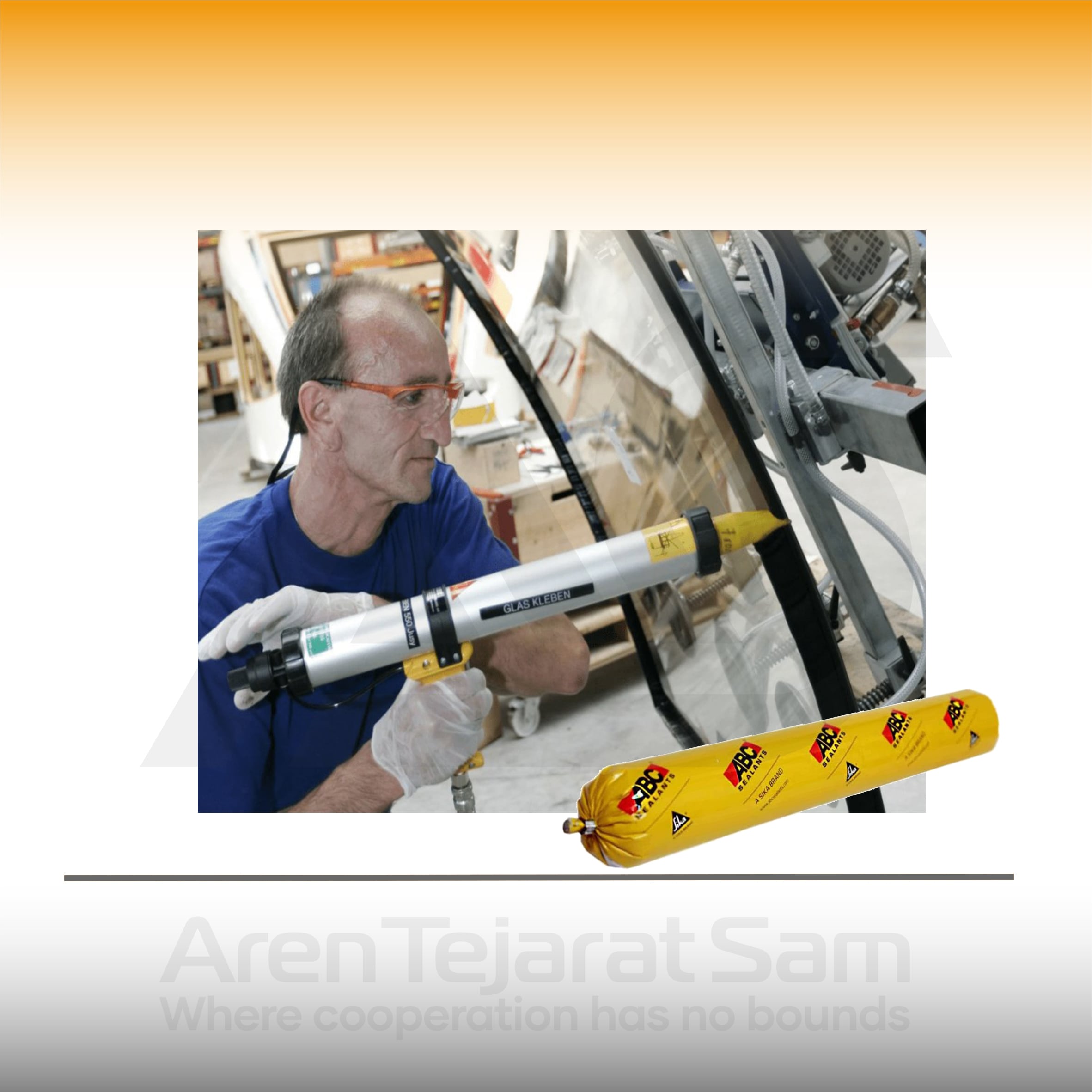 چسب پلی اورتان سوسیسی ای بی سی ABC 915FC