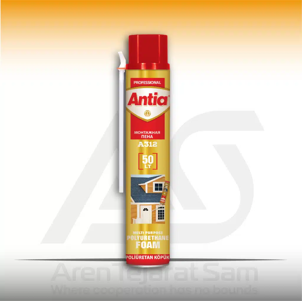 اسپری فوم پلی اورتان شلنگی سنگین آنتیا ANTIA میل 750