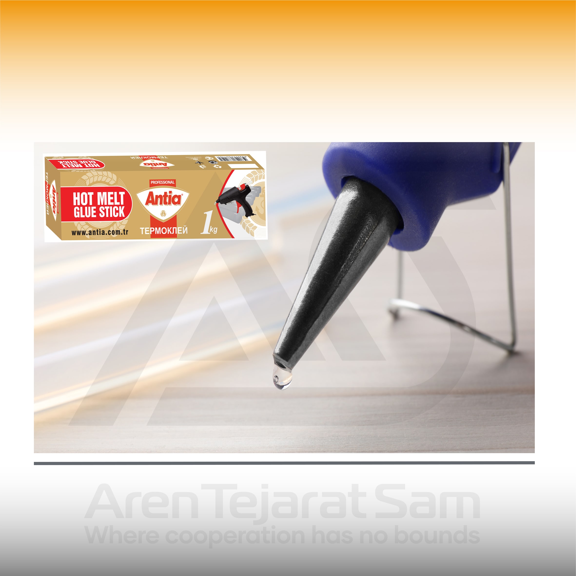 چسب هات ملت میله ای آنتیا ANTIA