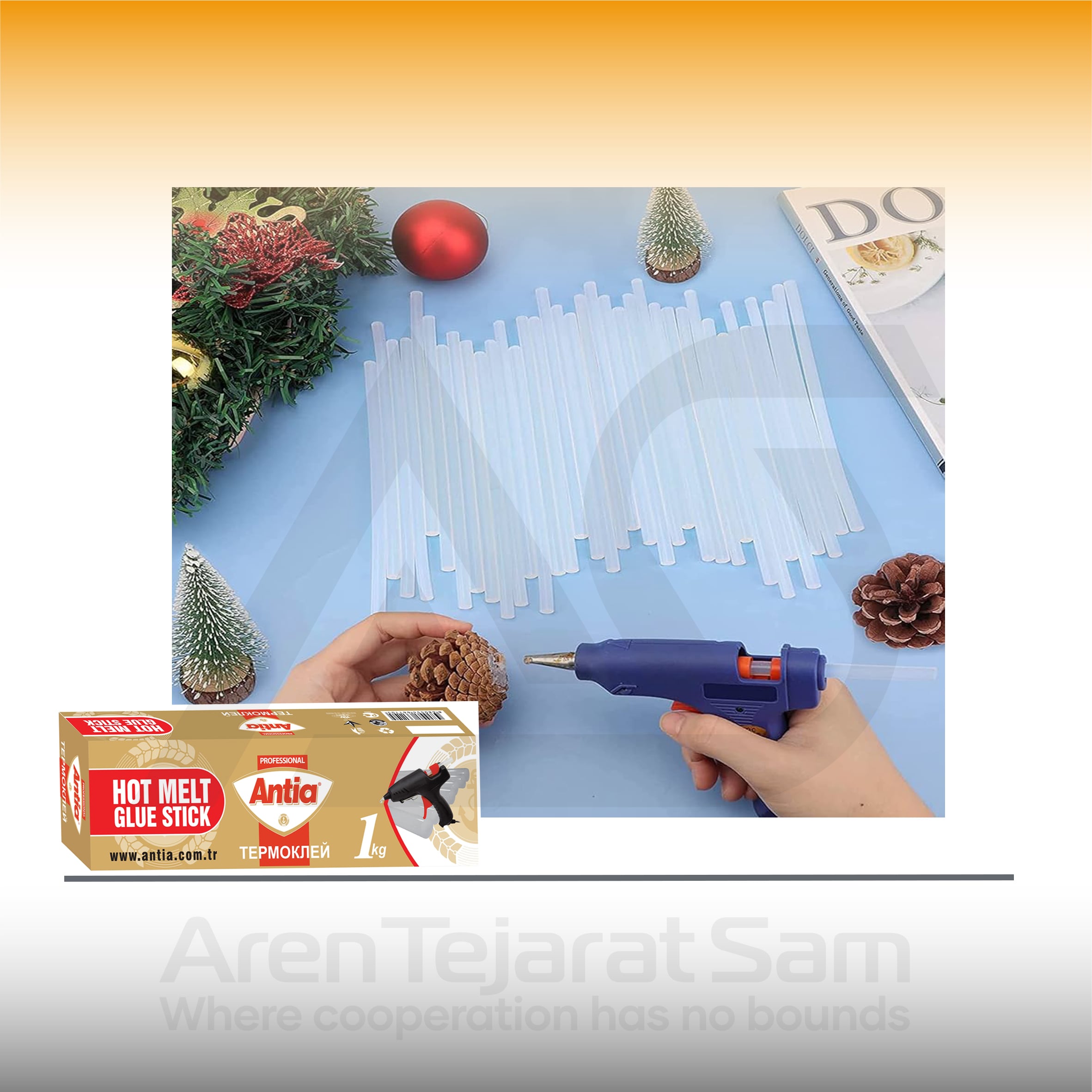 چسب هات ملت میله ای آنتیا ANTIA