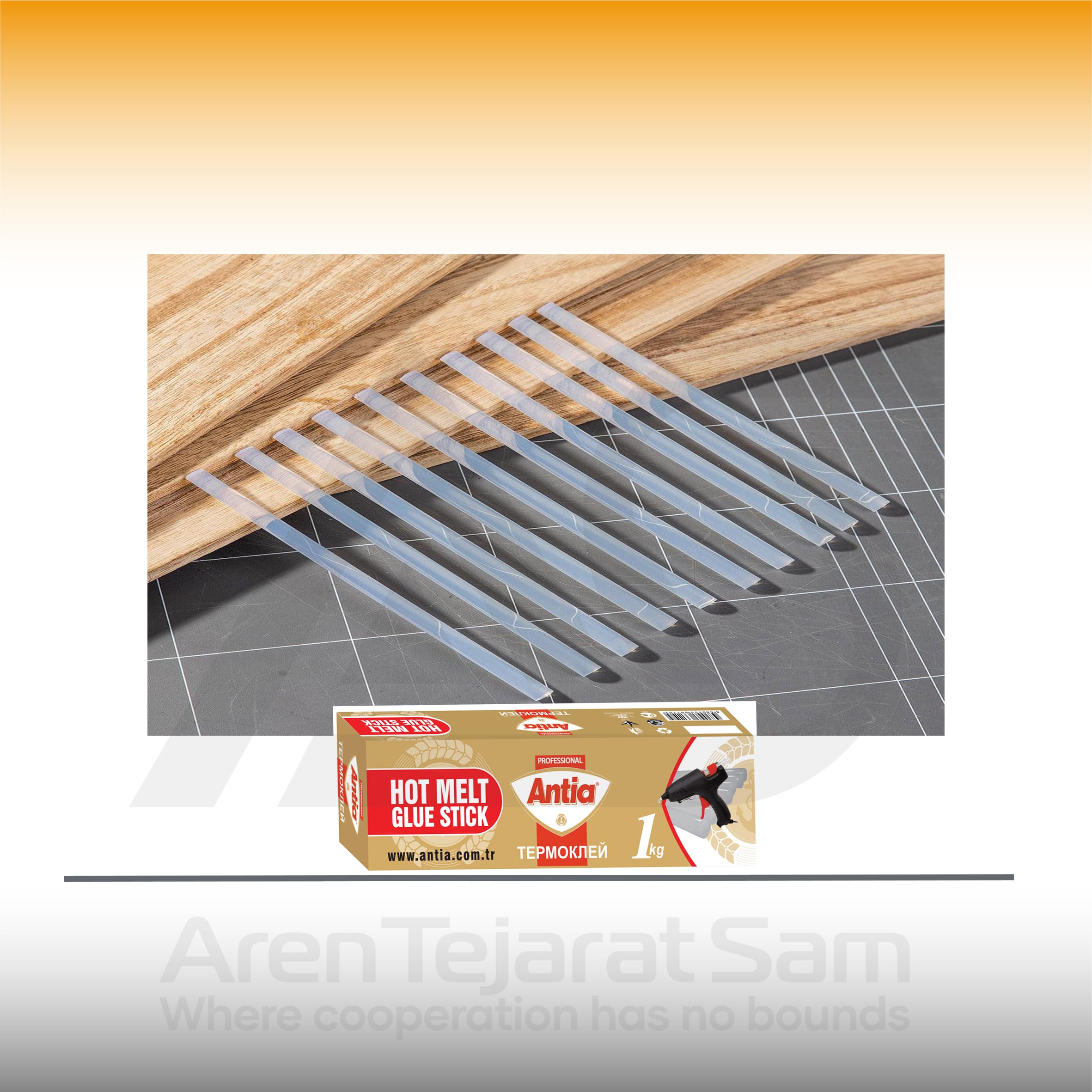 چسب هات ملت میله ای آنتیا ANTIA