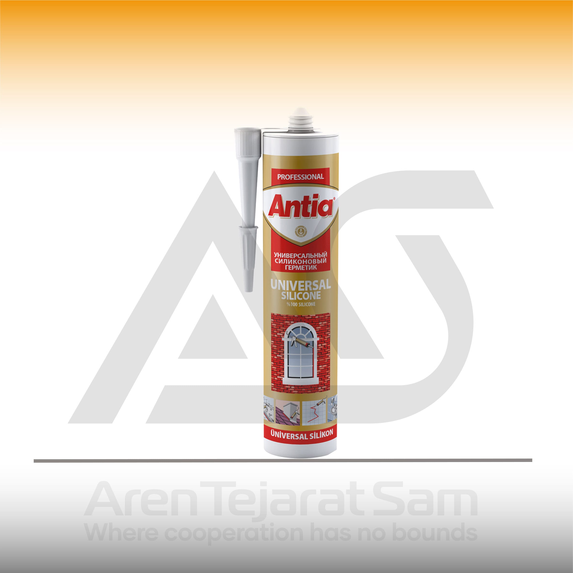 چسب سیلیکون جهانی آنتیا ANTIA