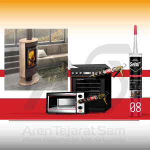 چسب سیلیکون حرارتی واشرساز سلسیل Selsil