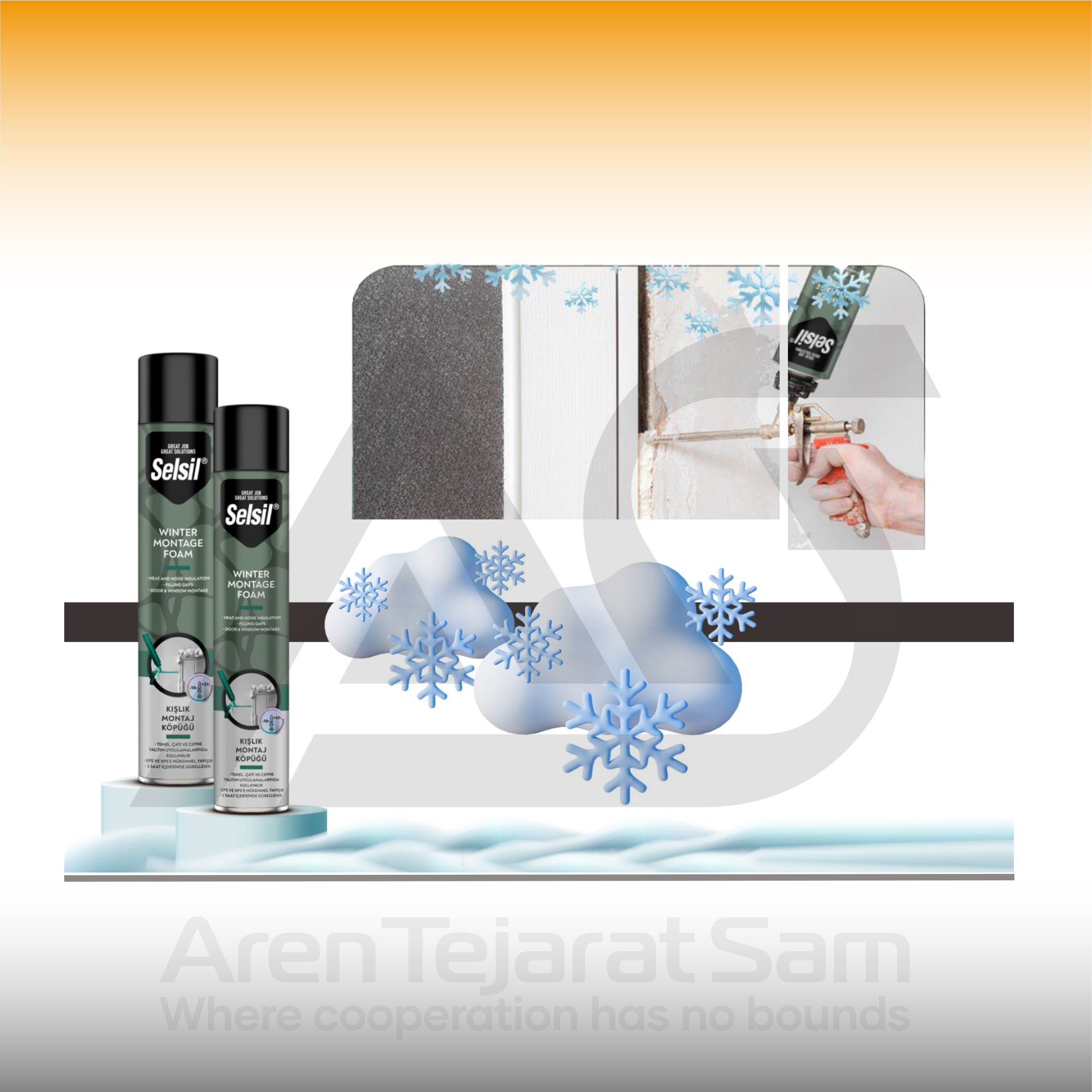 فوم مخصوص فصل زمستان سلسیل Selsil - تصویر 3