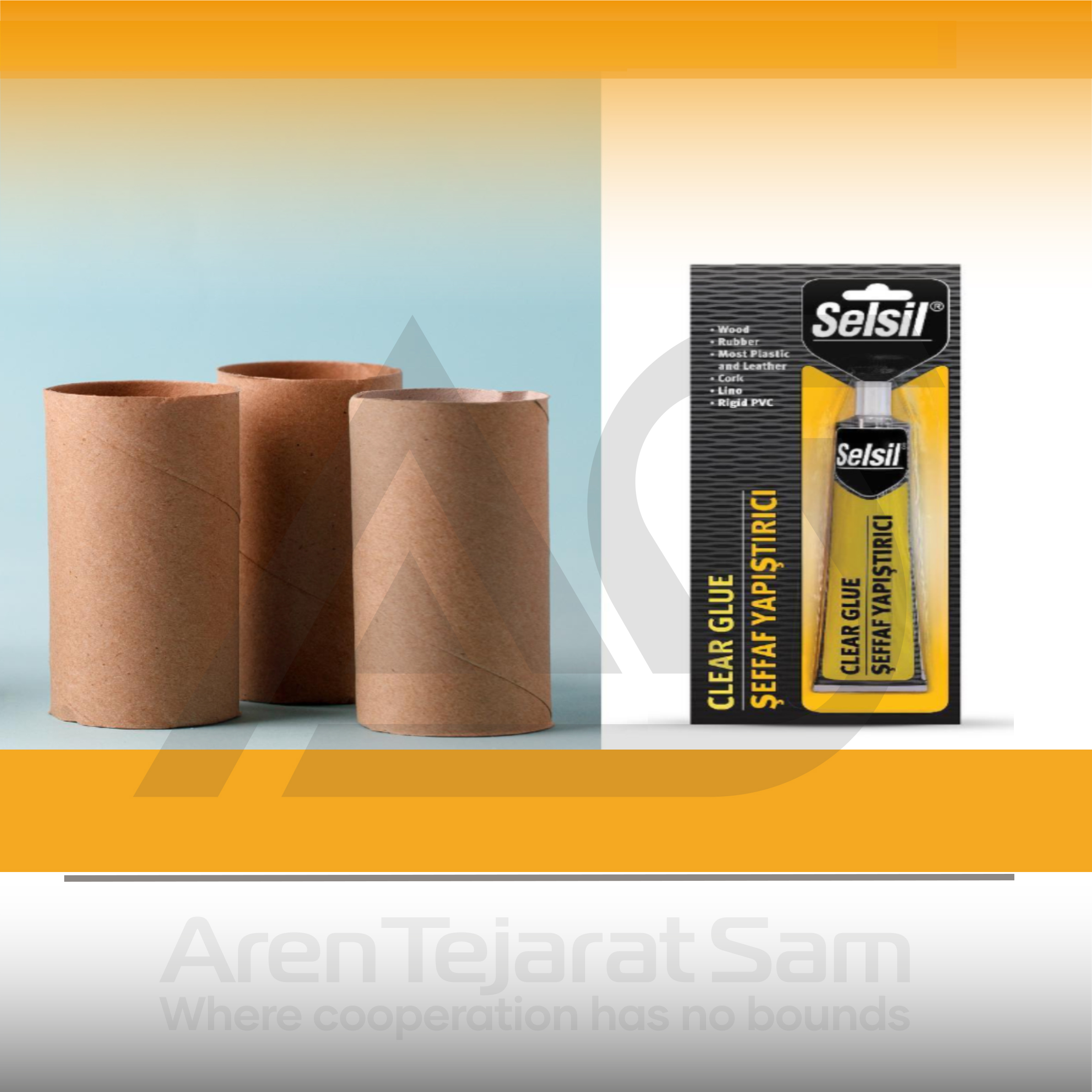 چسب همه کاره شفاف سلسیل Selsil - تصویر 2