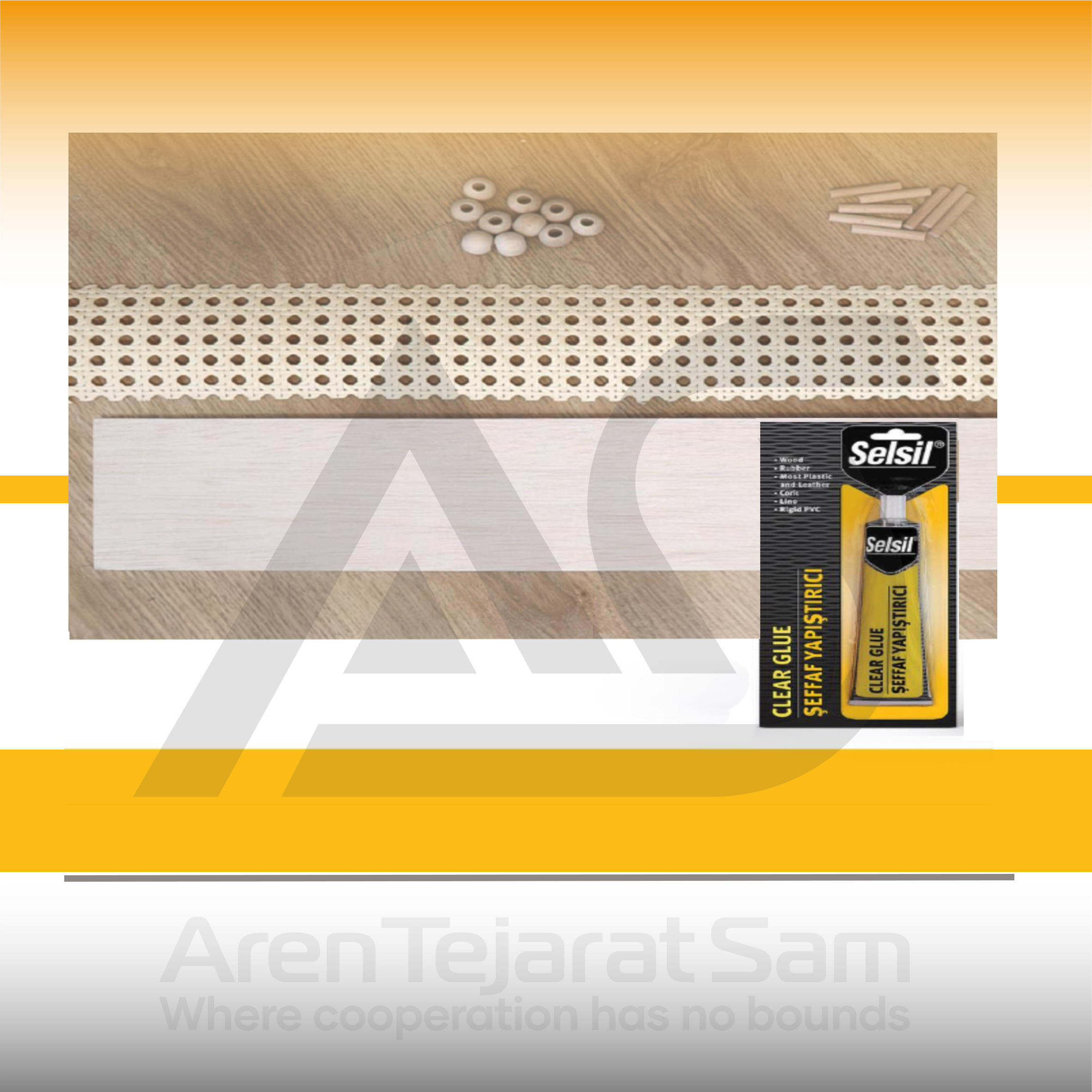 چسب همه کاره شفاف سلسیل Selsil - تصویر 3