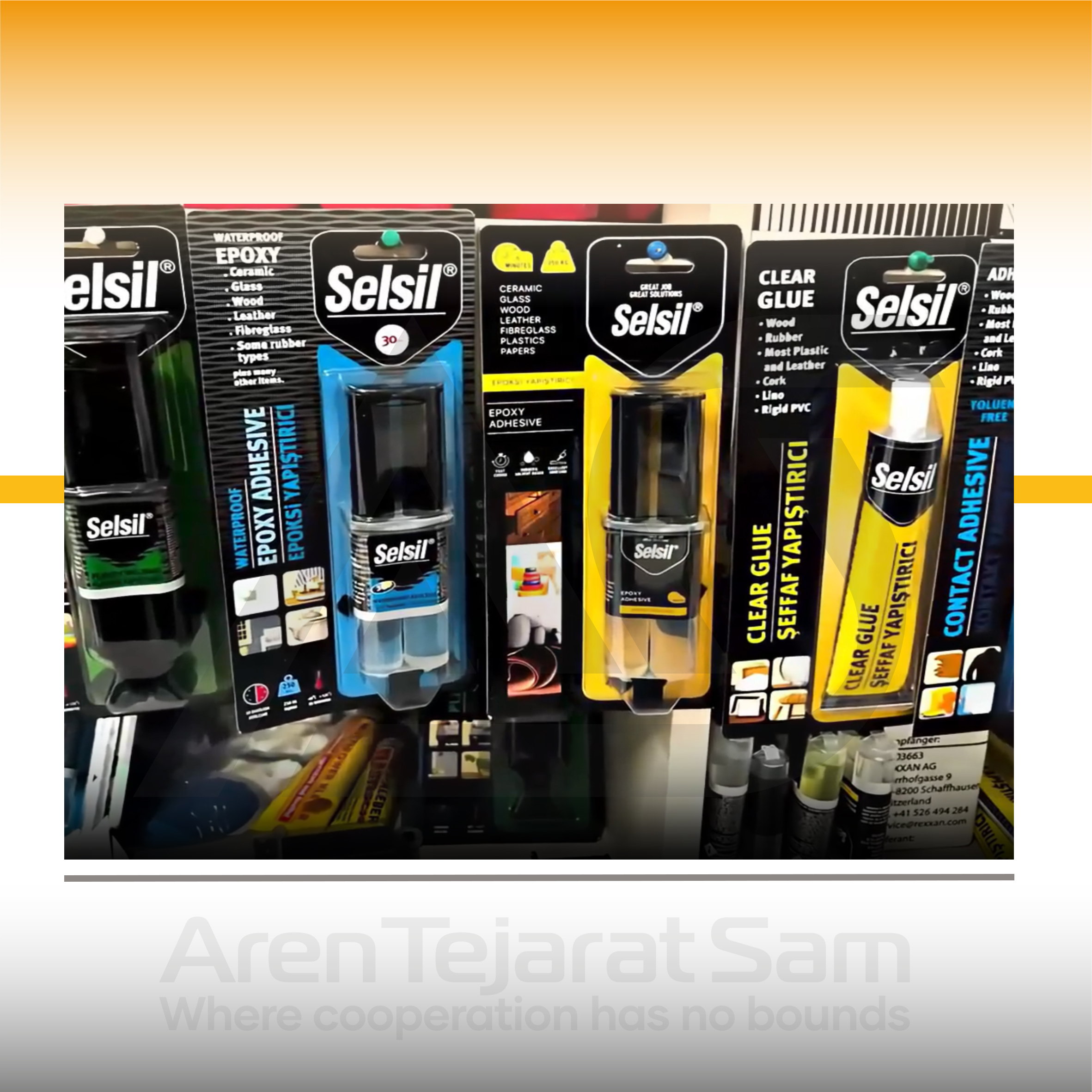 چسب همه کاره شفاف سلسیل Selsil - تصویر 4