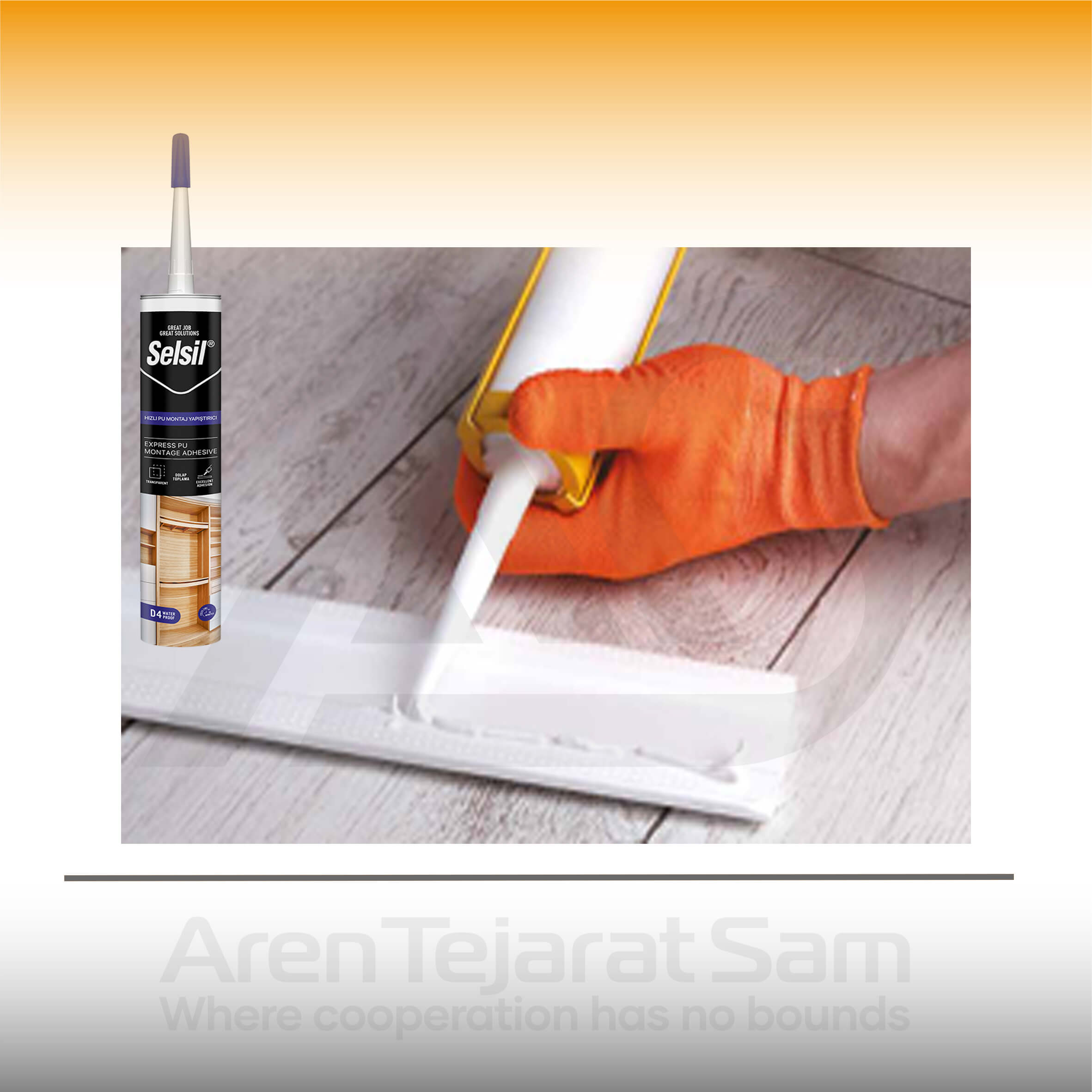 چسب مونتاژ کیت سلسیل Selsil