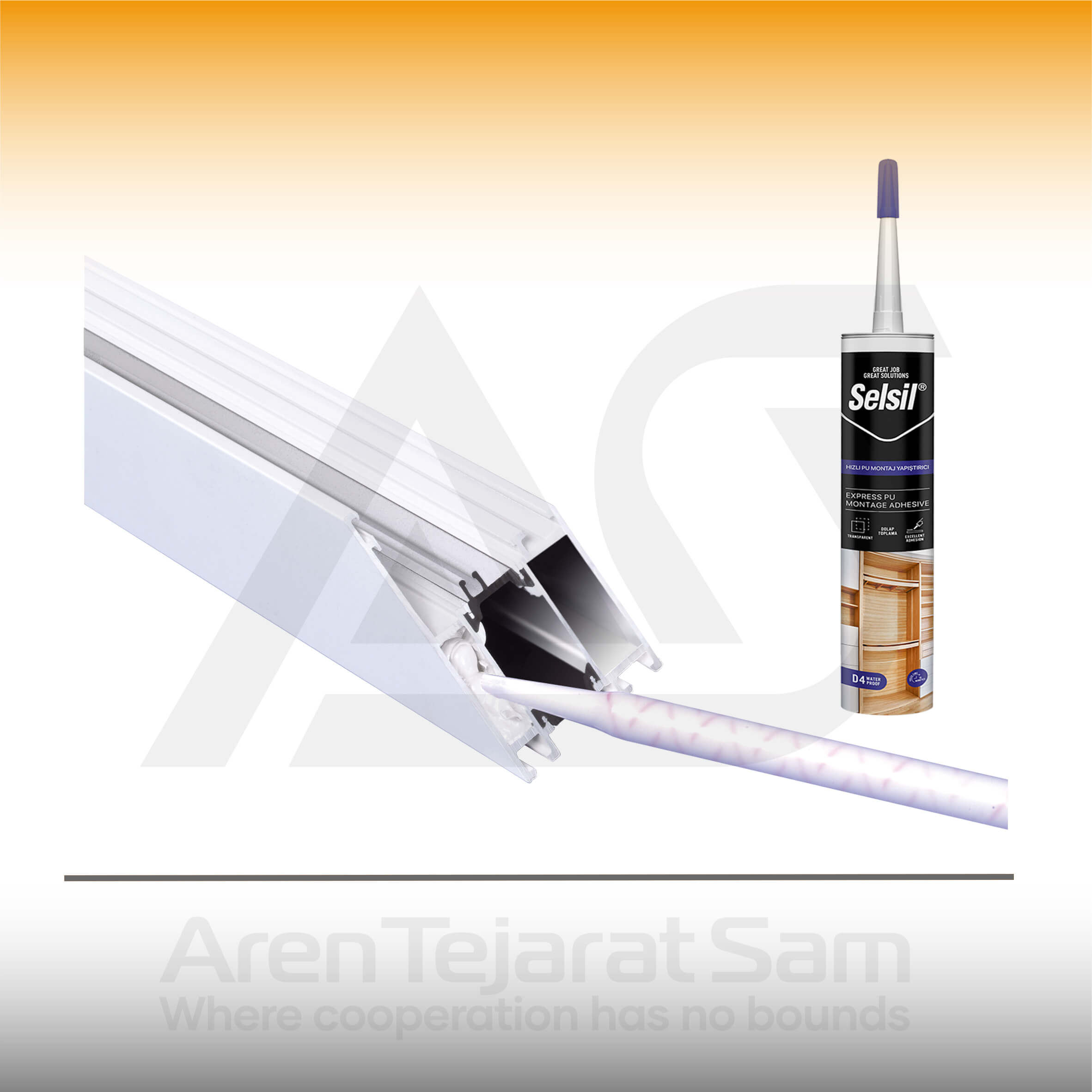 چسب مونتاژ کیت سلسیل Selsil
