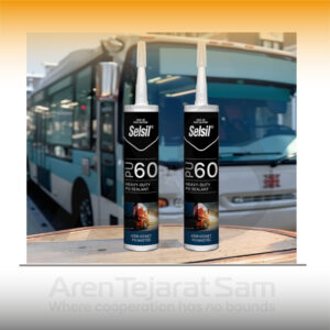 چسب پلی اورتان کارتریجی شور 60 PU سلسیل Selsil