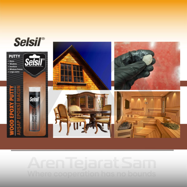 چسب اپوکسی دو جزئی مخصوص چوب سلسیل Selsil - تصویر 5