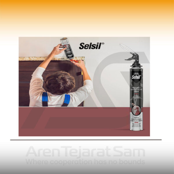 فوم دریچه ایمنی چندبار مصرف سلسیل Selsil - تصویر 2