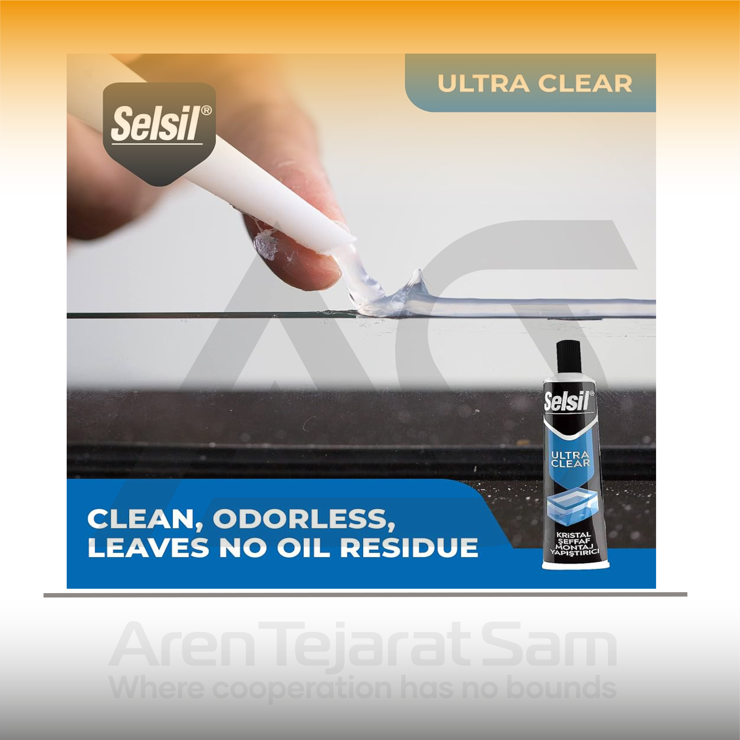 چسب ام اس های تک کریستالی 50 گرمی سلسیل Selsil - تصویر 3