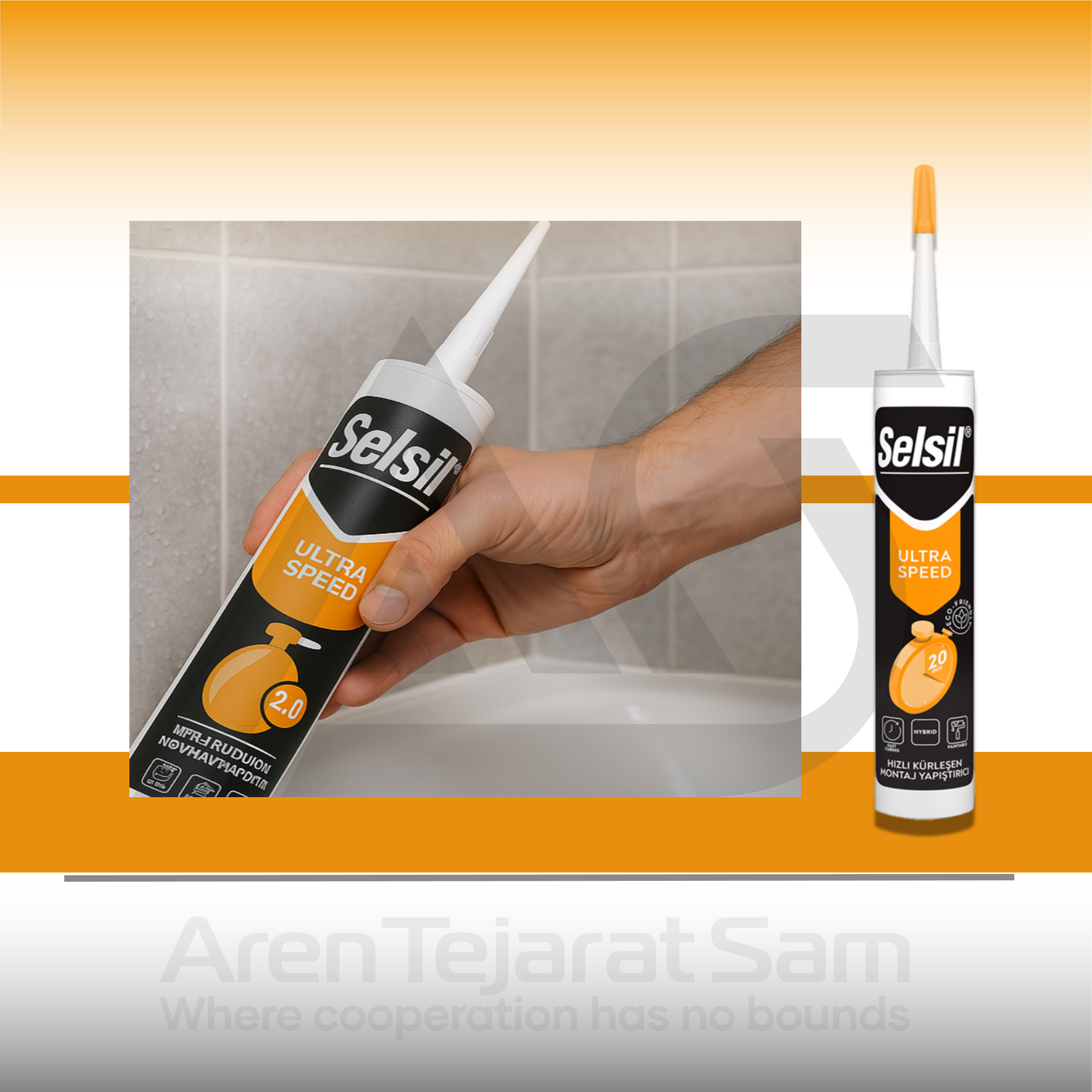 چسب ام اس پلیمر های تک زودخشک سلسیل Selsil - تصویر 2