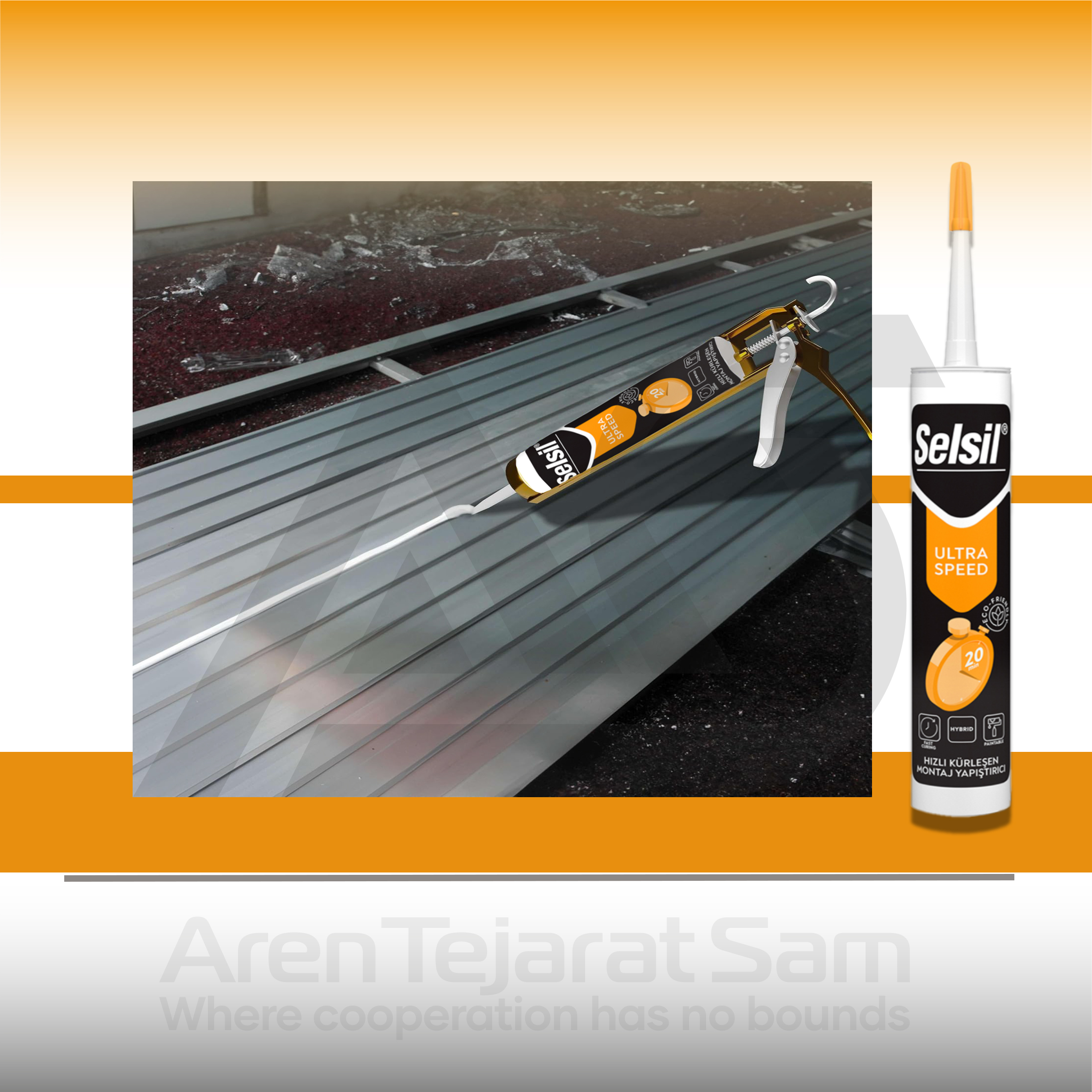 چسب ام اس پلیمر های تک زودخشک سلسیل Selsil - تصویر 3