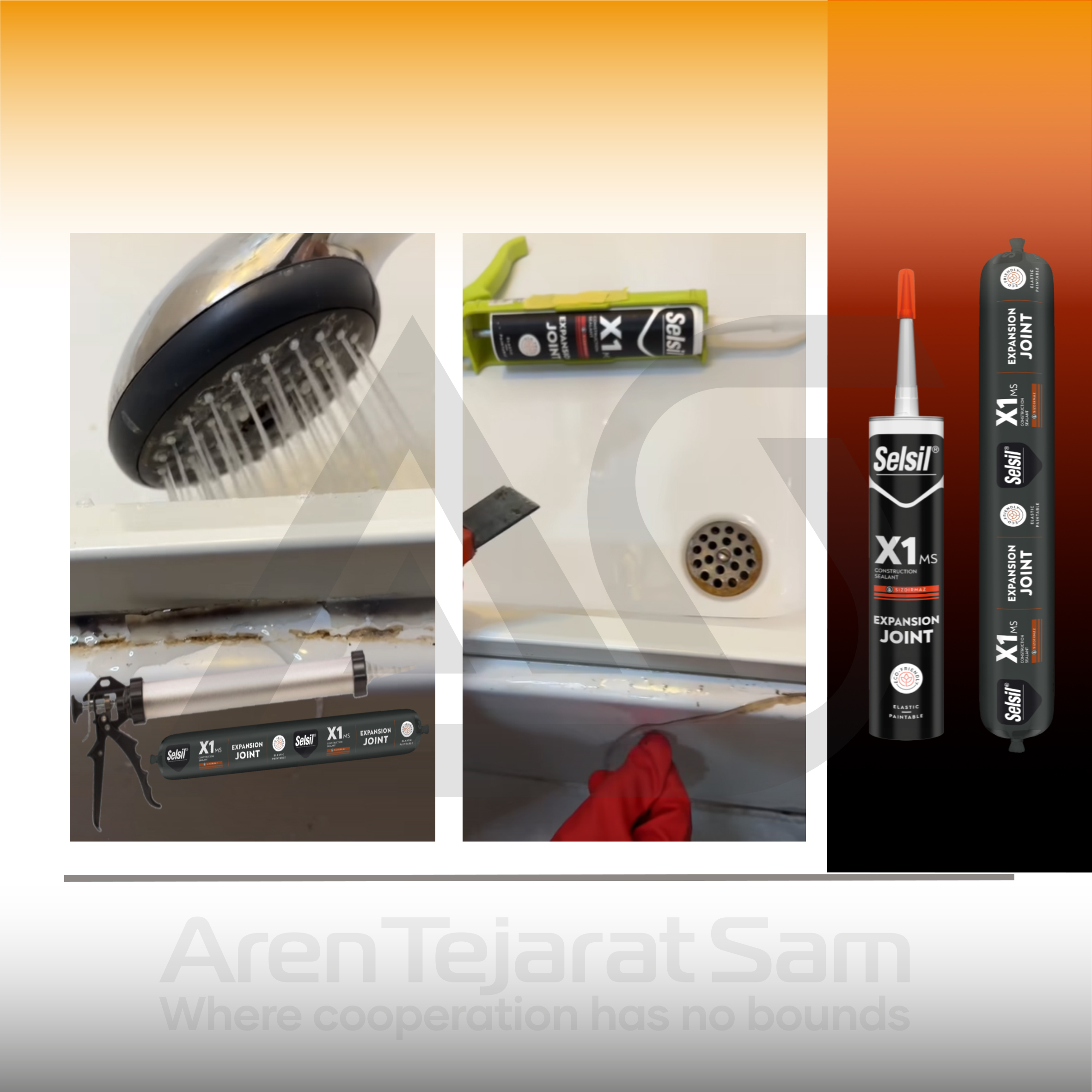 چسب ام اس پلیمر همه کاره سوسیسی سلسیل Selsil - تصویر 2