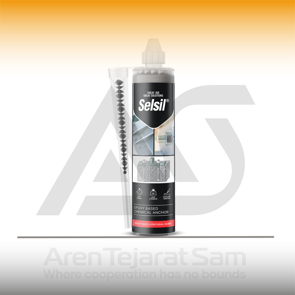 چسب کاشت میلگرد تک جزئی سلسیل Selsil