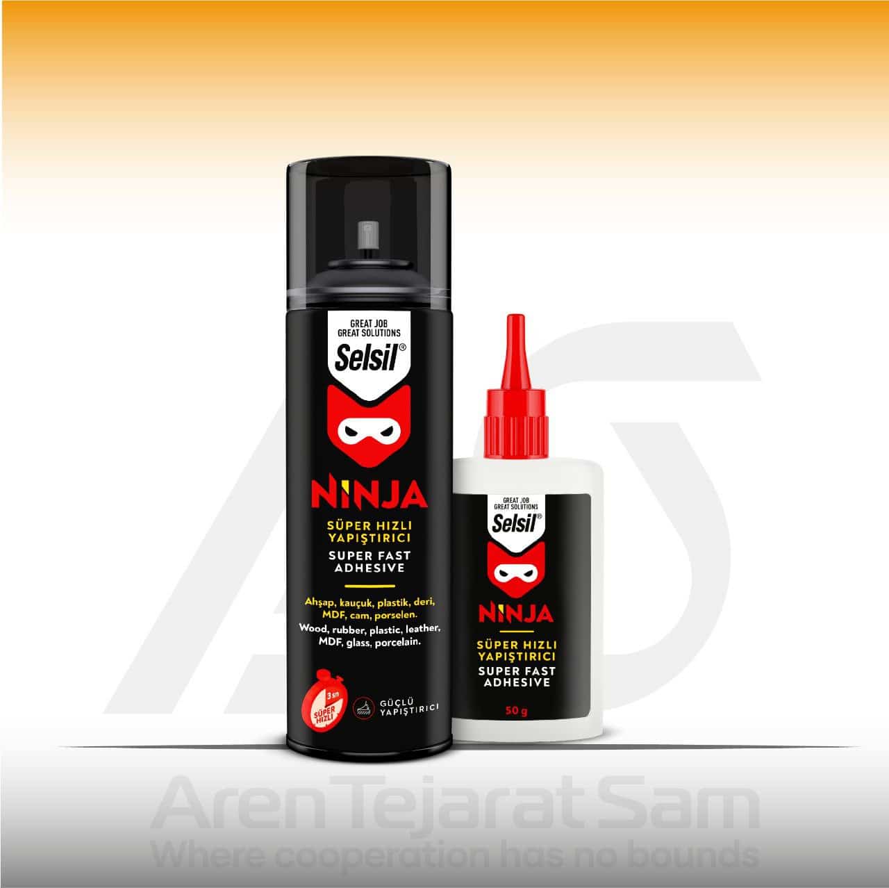 چسب 123 بزرگ نینجا