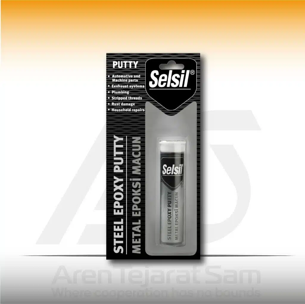 چسب اپوکسی دو جزئی مخصوص استیل