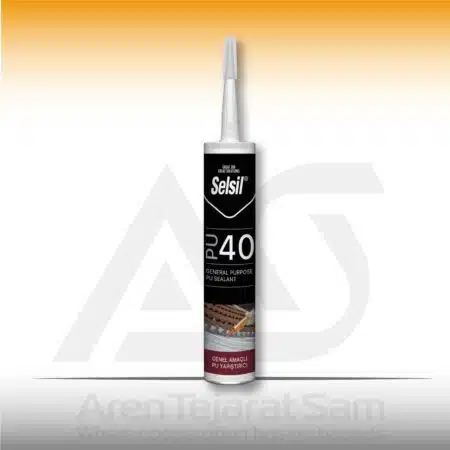 چسب پلی اورتان کارتریجی شور 40 PU سلسیل Selsil