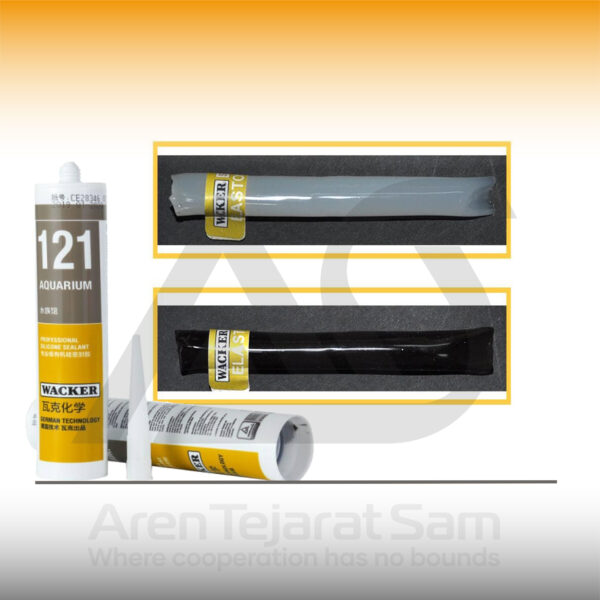 چسب سیلیکون مخصوص ماهی آکواریوم واکر wacker 121 - تصویر 3