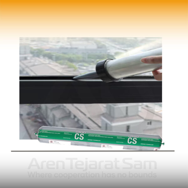 چسب سیلیکون خنثی سوسیسی ساختمانی واکر wacker CS - تصویر 3