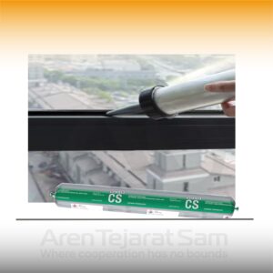 چسب سیلیکون خنثی سوسیسی ساختمانی واکر wacker CS