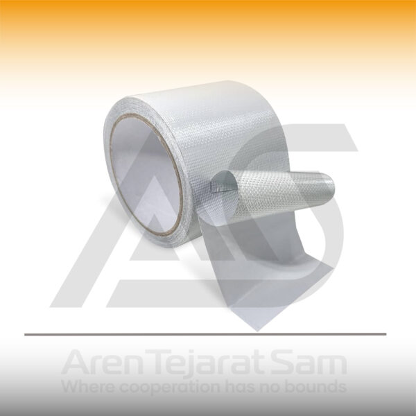 نوار چسب برزنتی نقره ای (طوسی)