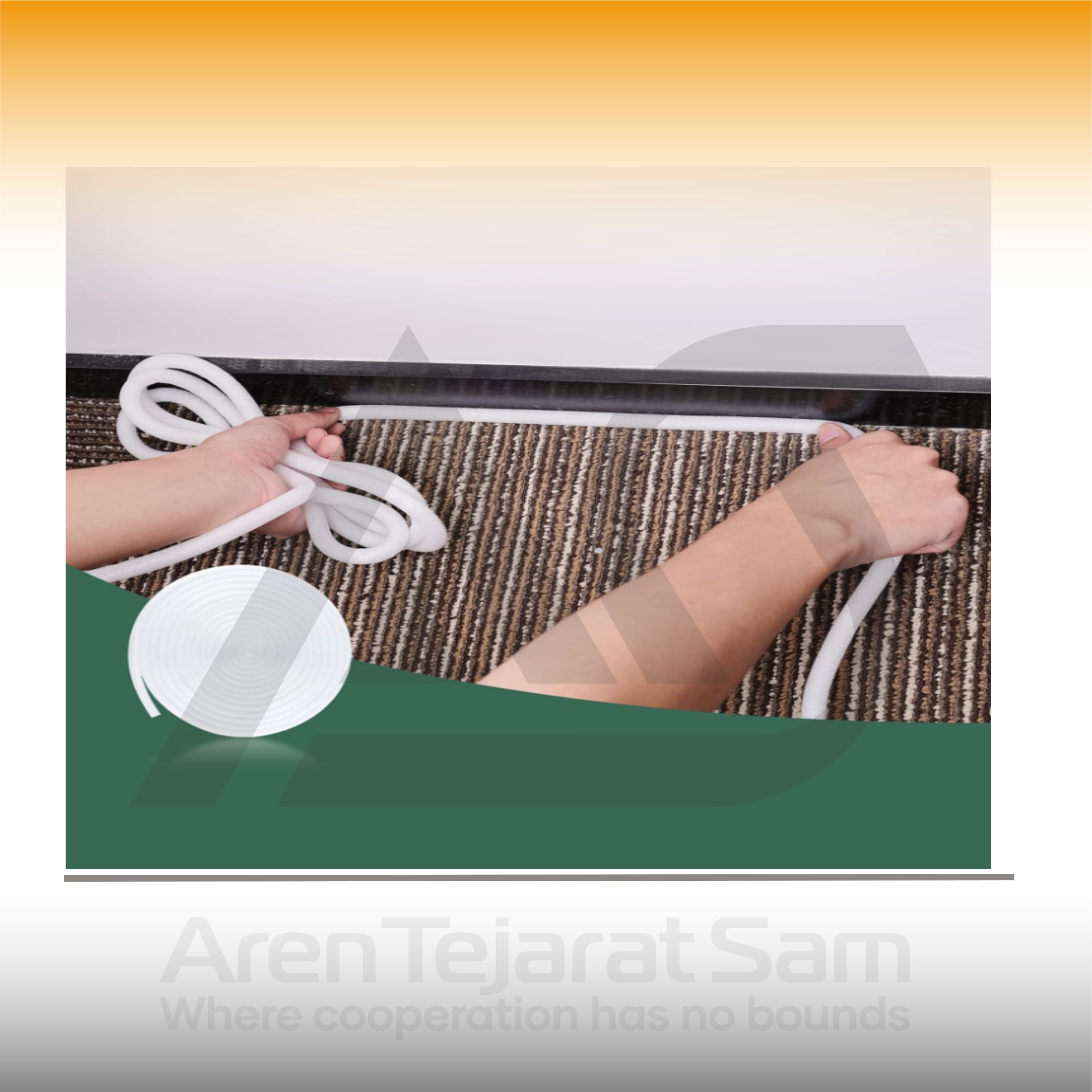 درزگیر میله ای توپر 1 سانتی Backer Rod