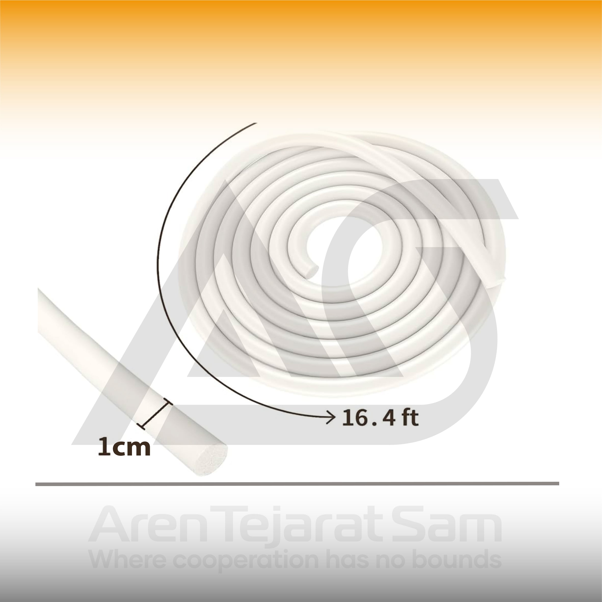 درزگیر میله ای توپر 1 سانتی Backer Rod