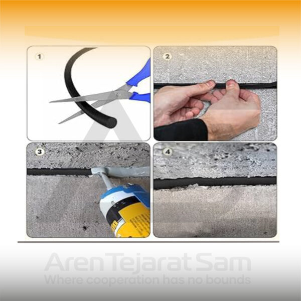 درزگیر میله ای توپر 1.5 سانتی ـ Backer Rod - تصویر 5