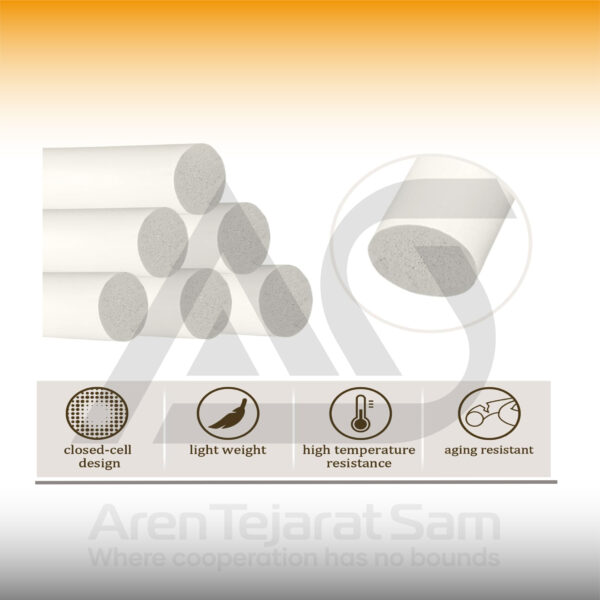 درزگیر میله ای توپر 3 سانتی ـ Backer Rod