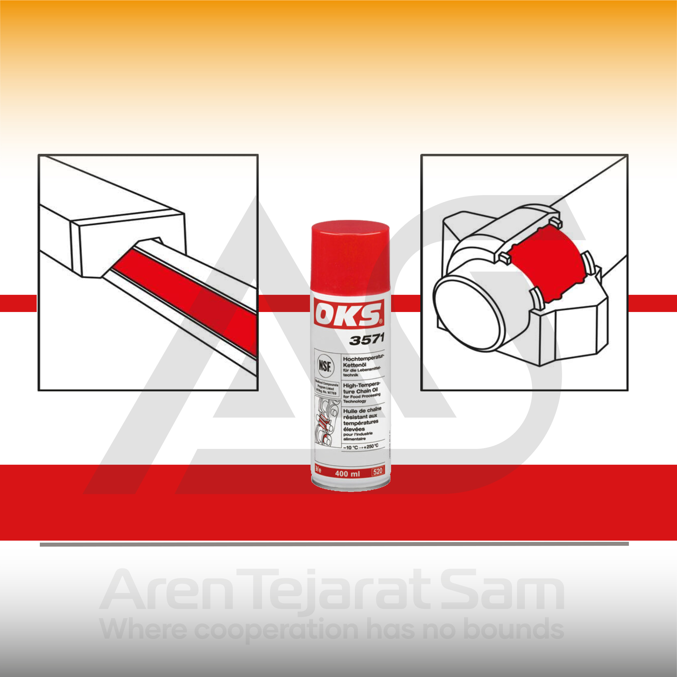 اسپری صنعتی OKS مدل 3571 - تصویر 2