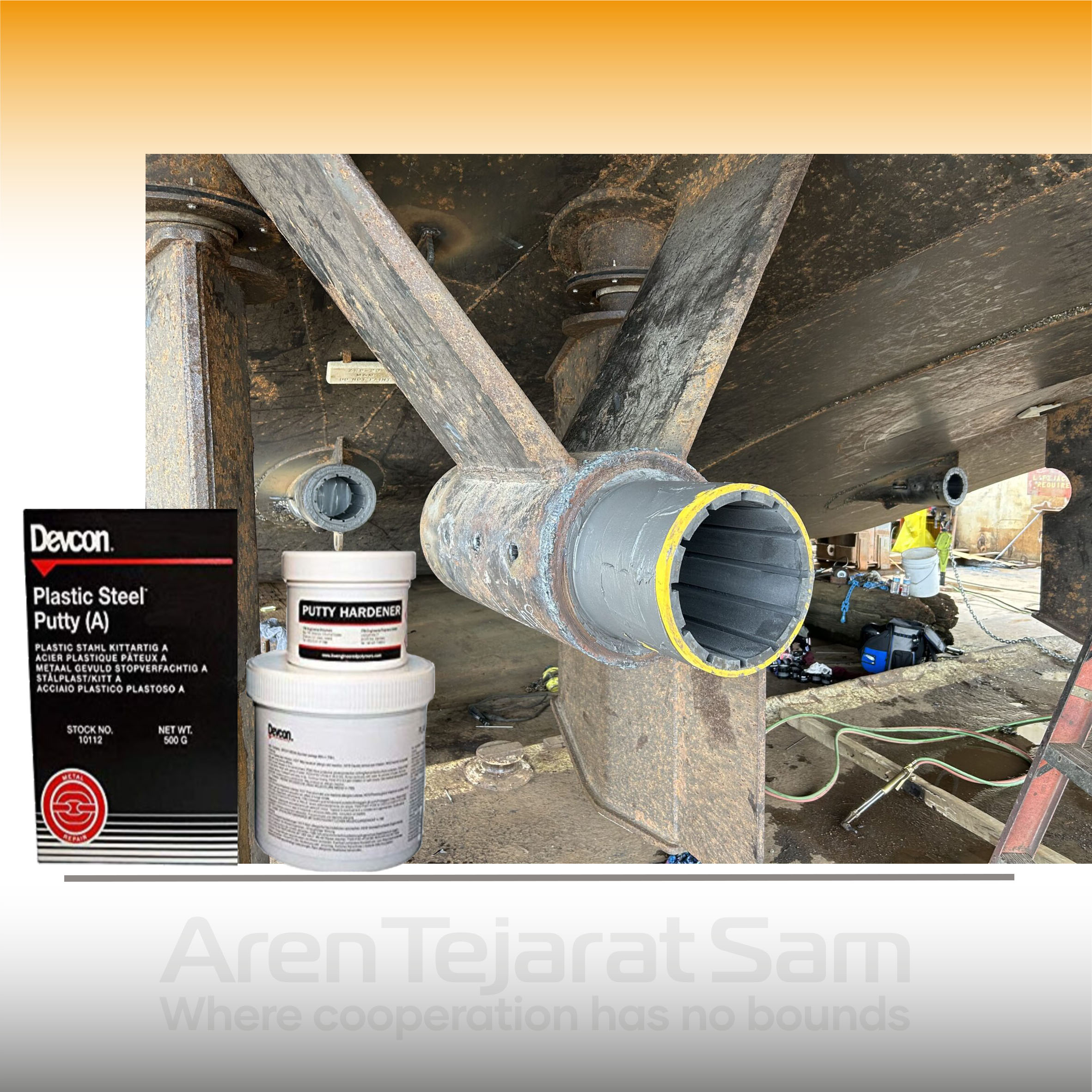 چسب اپوکسی پلاستیک ـ استیل A دوکن Devcon - تصویر 2