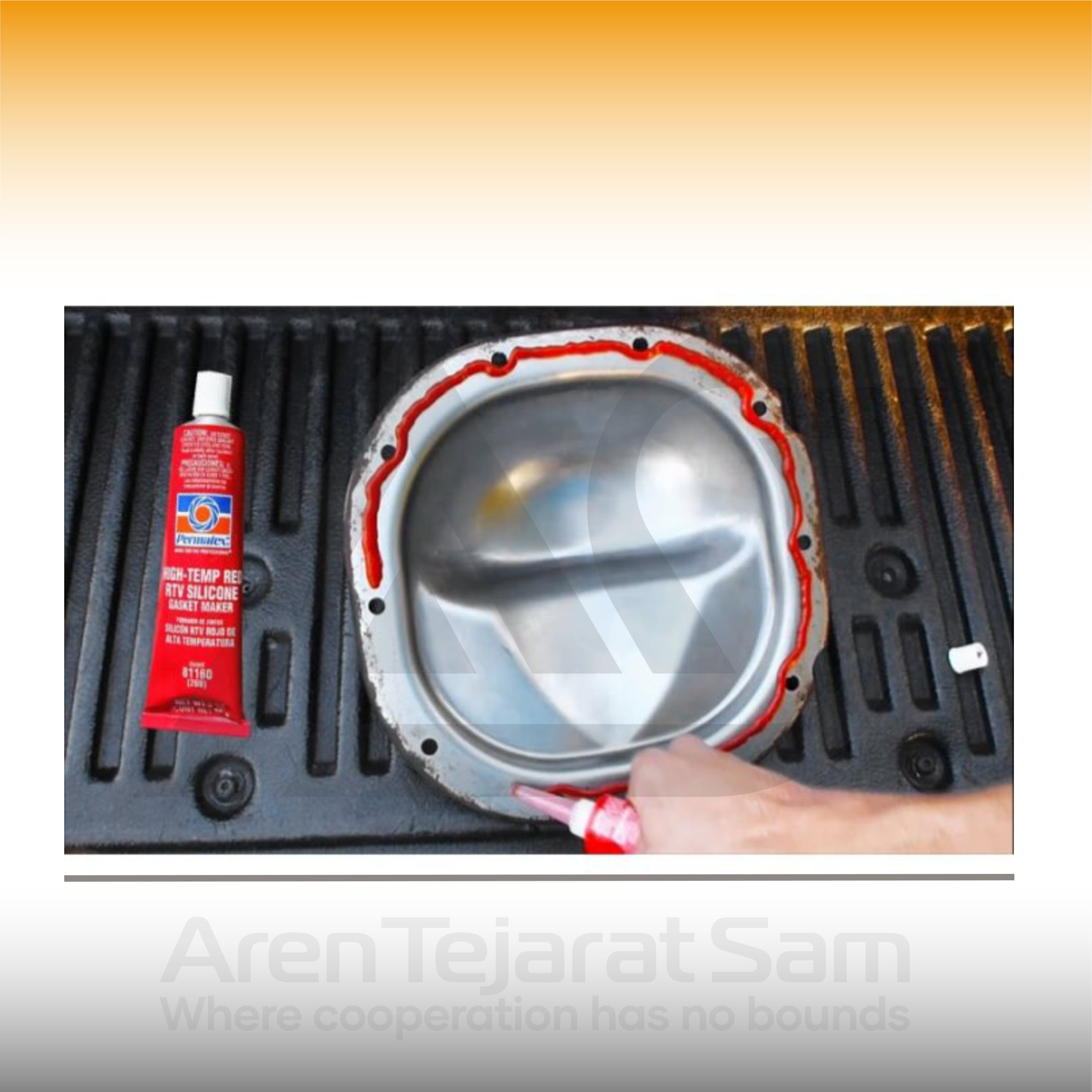 چسب سیلیکون حرارتی واشرساز پرماتکس Permatex