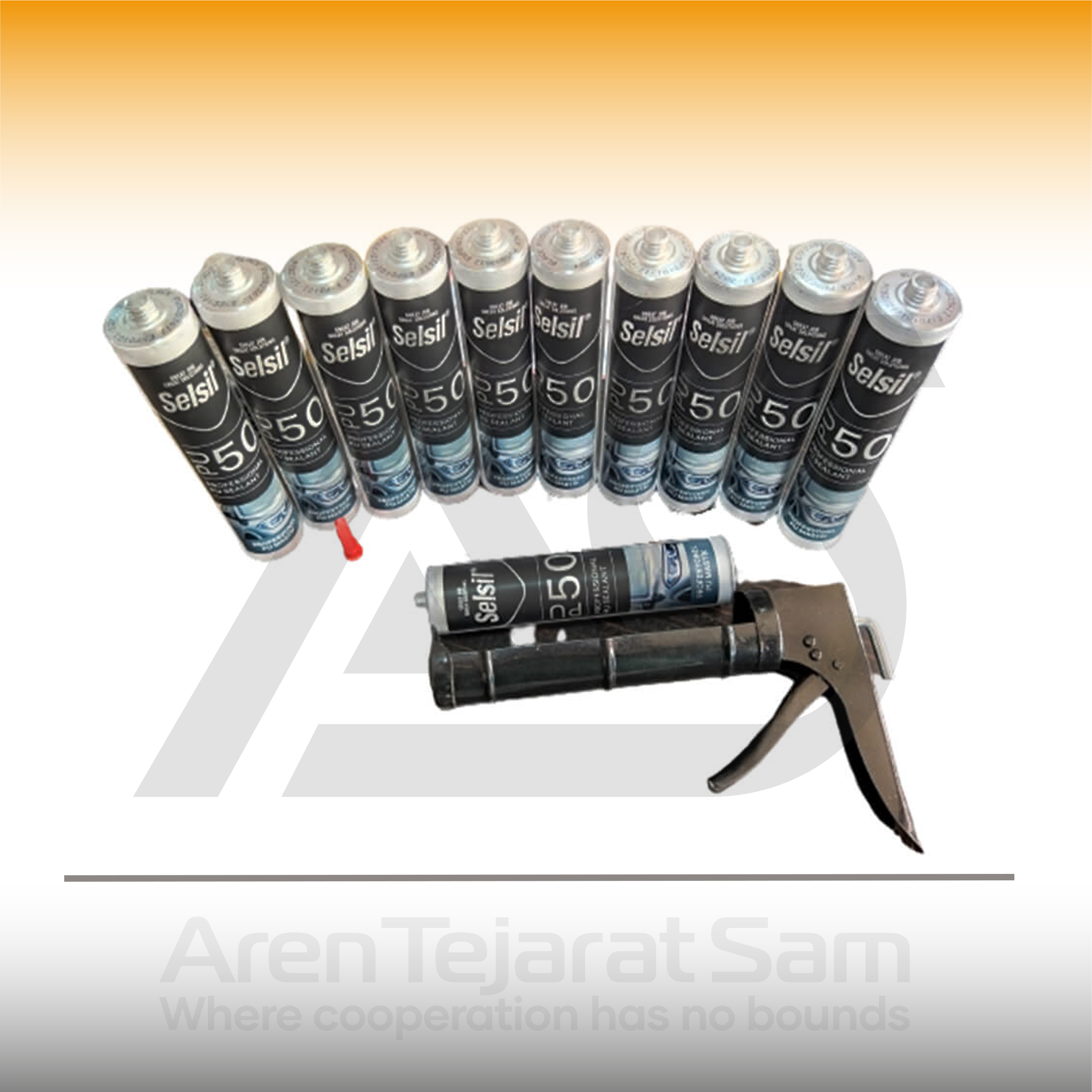 چسب پلی اورتان کارتریجی شور 50 PU سلسیل Selsil