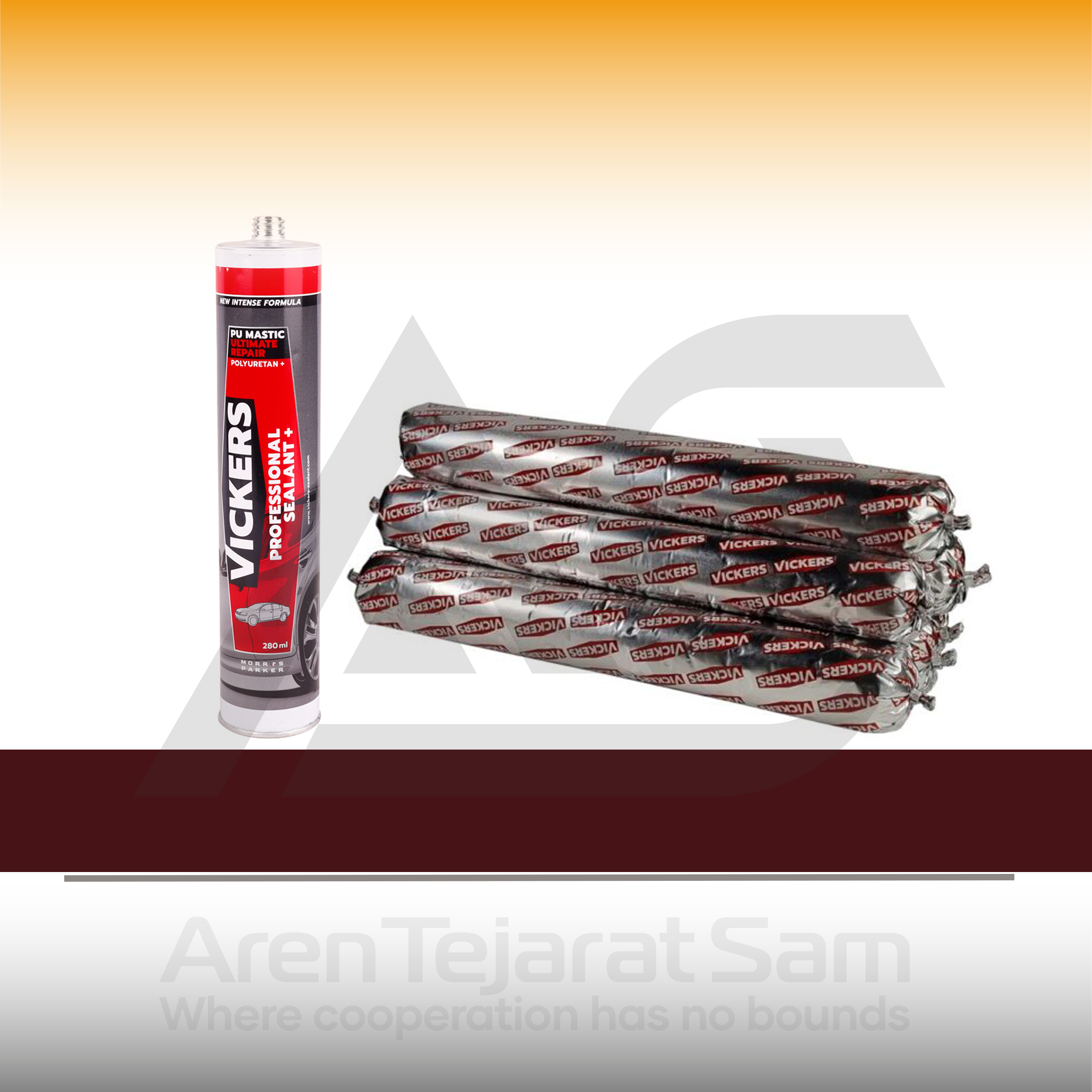 ماستیک پلیاورتان سوسیسی ویکرز Vickers