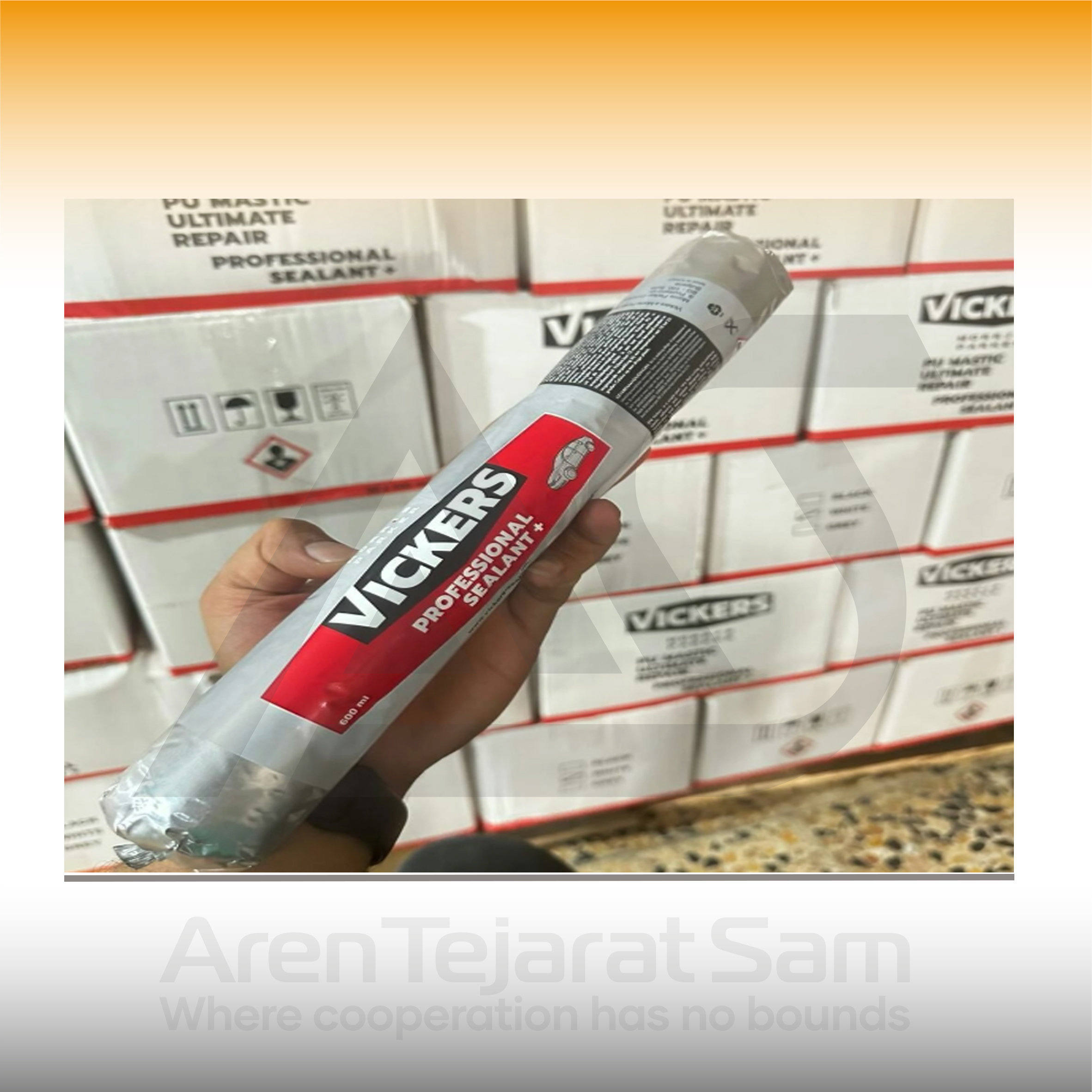 ماستیک پلیاورتان سوسیسی ویکرز Vickers