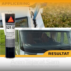 چسب پلی اورتان کارتریجی سیکا Sikaflex 521UV