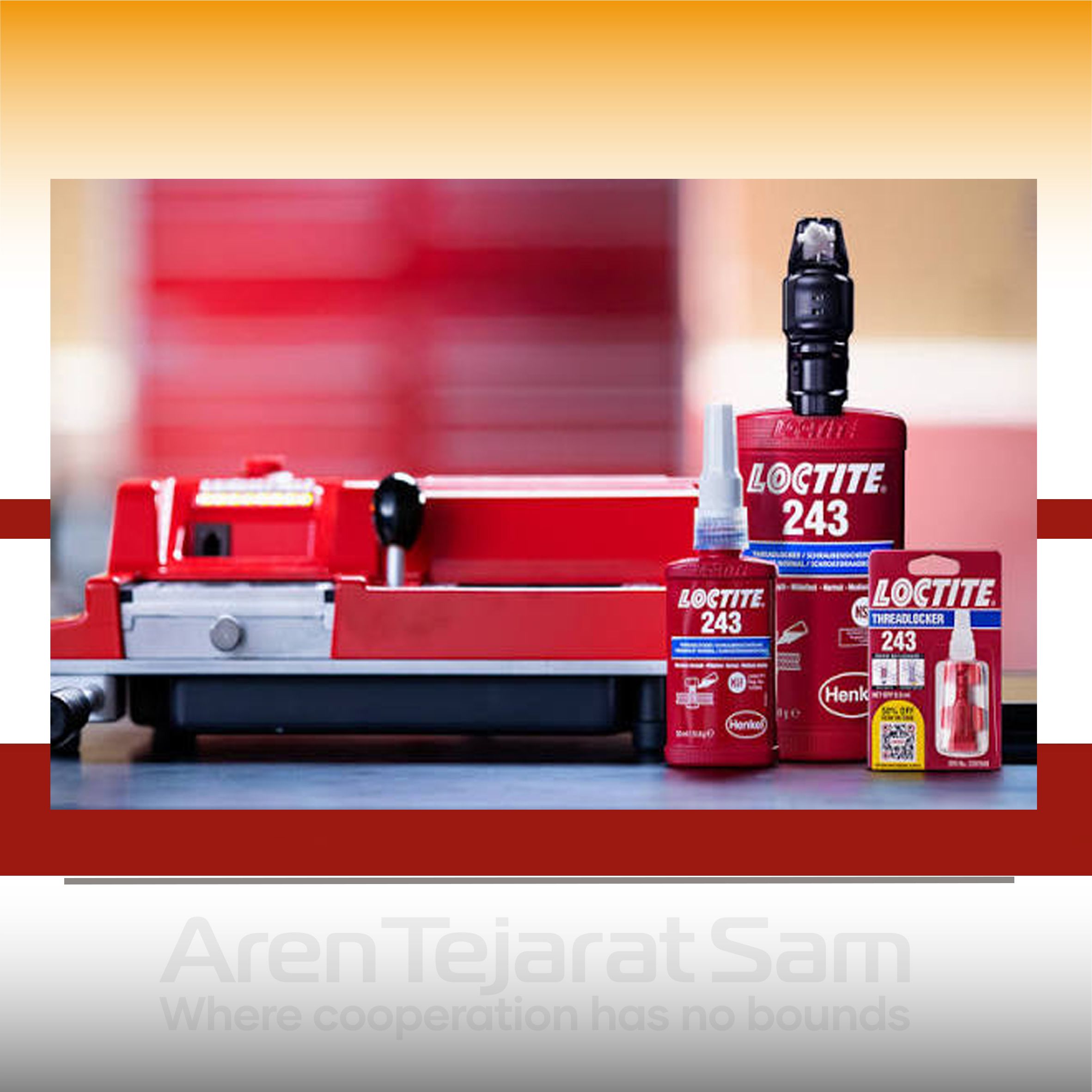 چسب آناروبیک لاکتایت LOCTITE 243