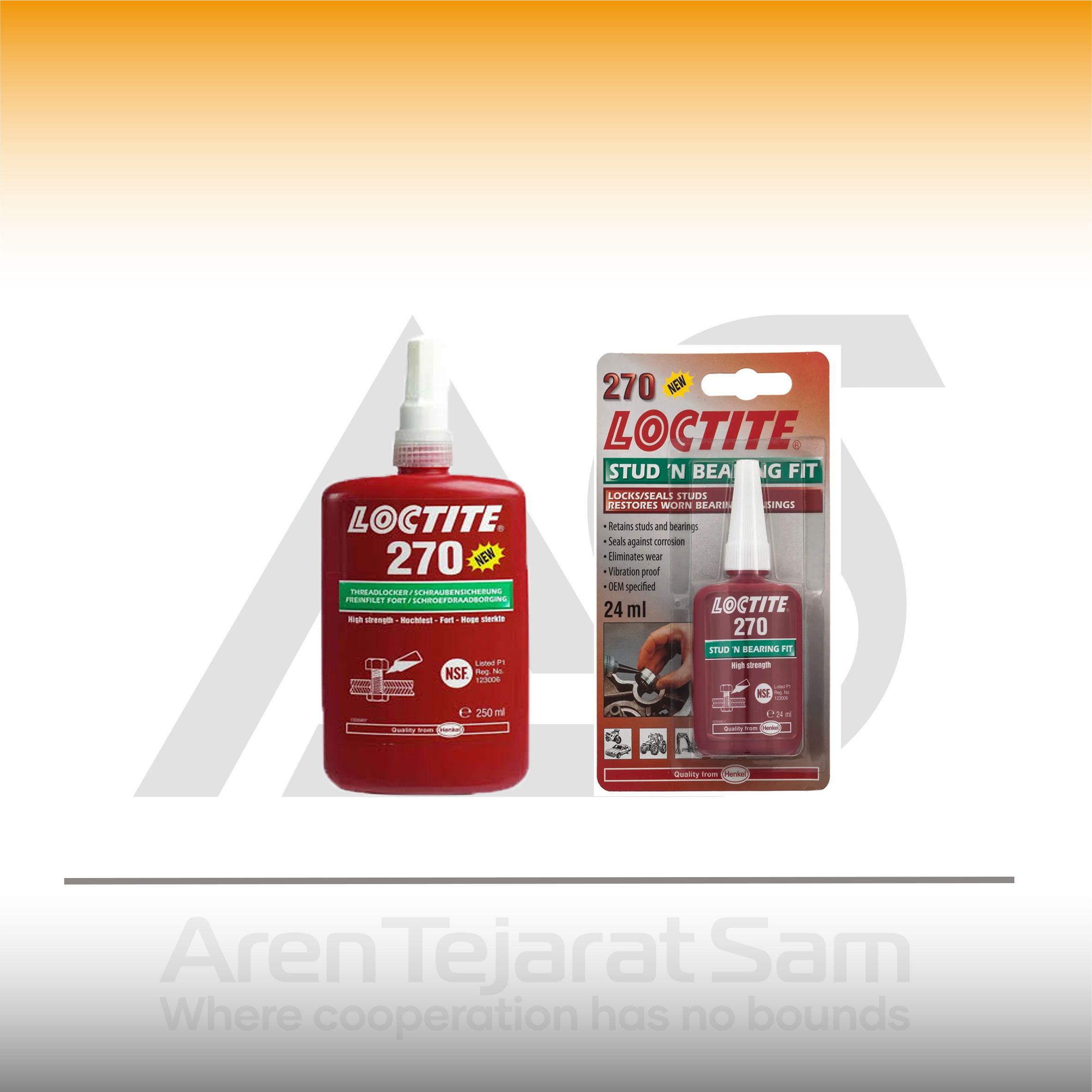 چسب آناروبیک لاکتایت LOCTITE 270