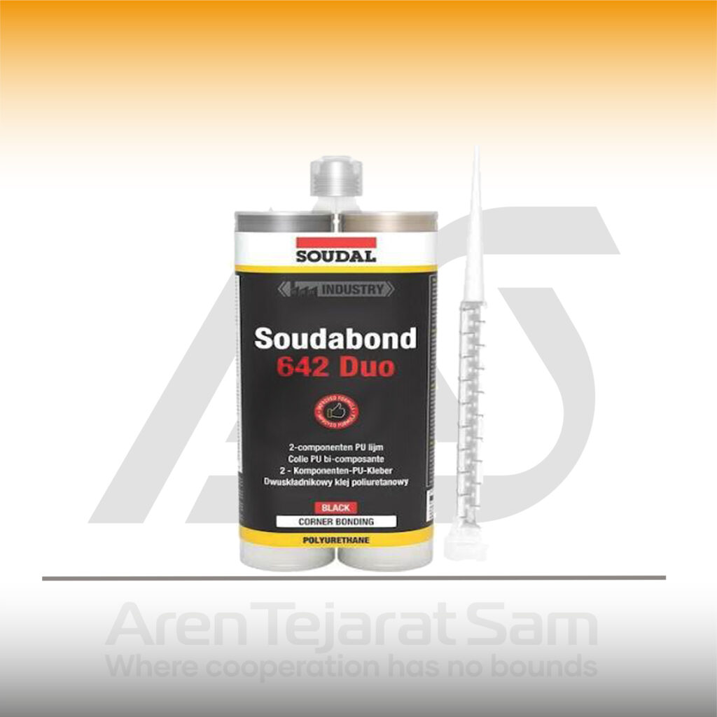 چسب مونتاژ دوجزئی سودال Soudal 642 Duo