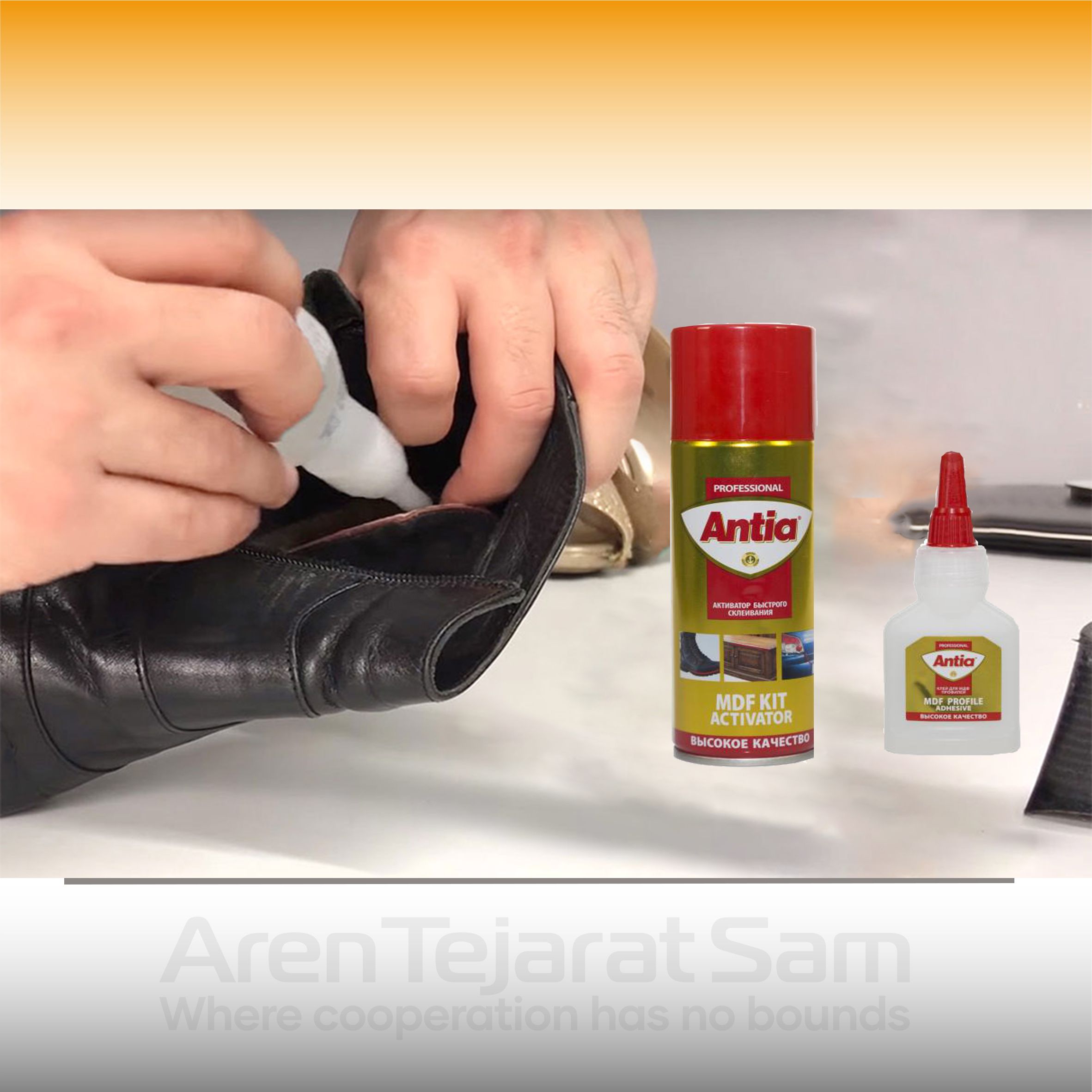 چسب 123 آنتیا ANTIA 100ml – MDF Kit