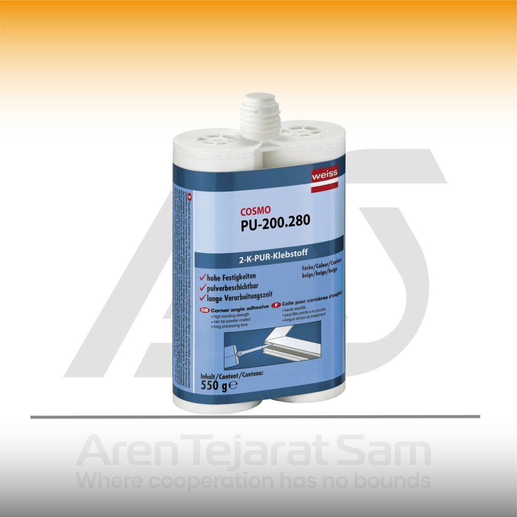 چسب مونتاژ دوجزئی وایس Weiss COSMO PU-200.280