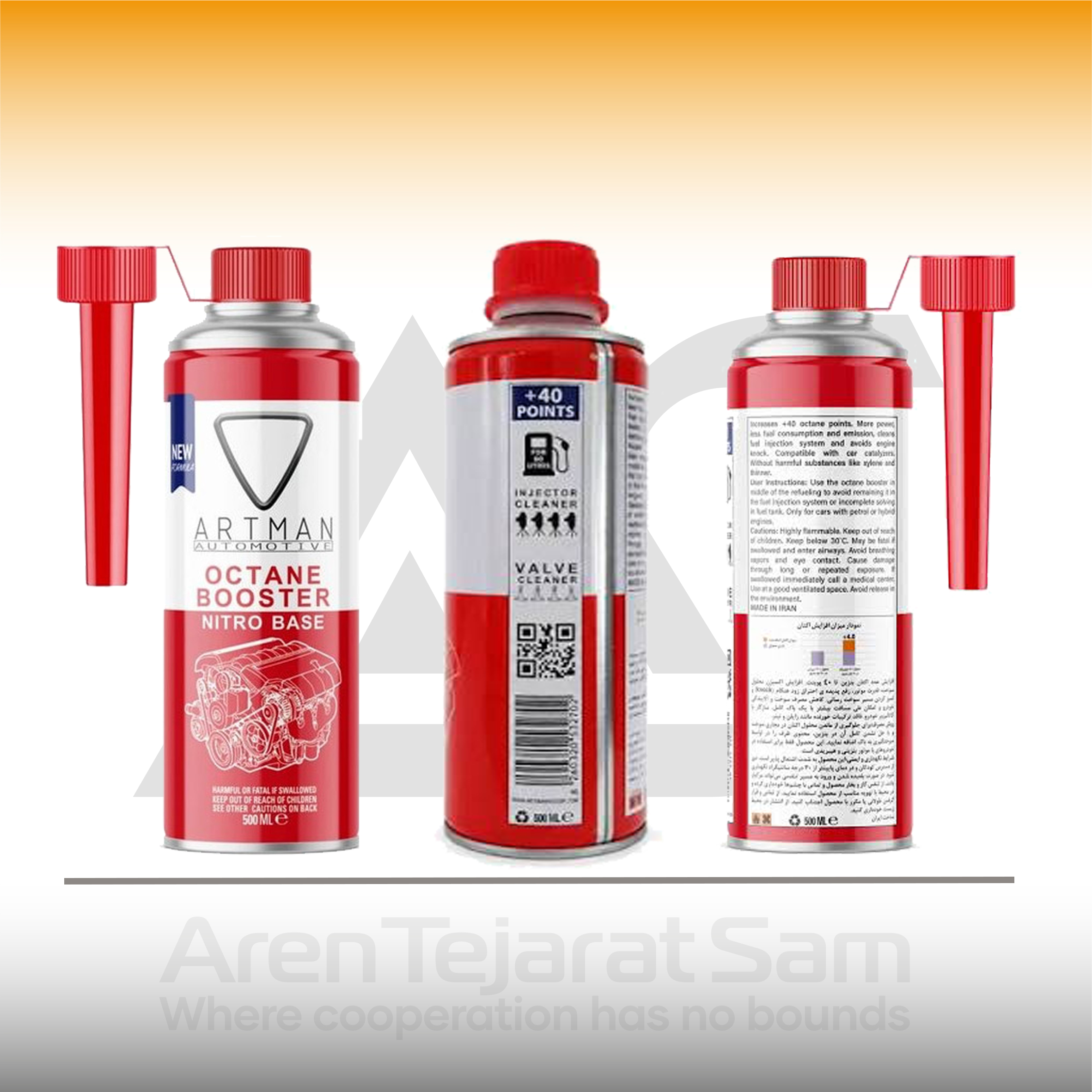 اکتان بوستر آرتمن Artman 500ml