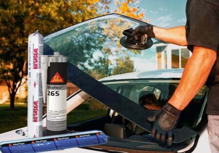 برترین چسب شیشه ماشین